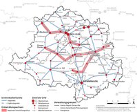 Karte Regionales Erreichbarkeitsnetz
